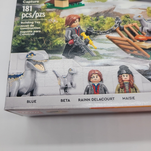 Lego Jurassic World Dominion. Blue & Beta Velociraptor Capture. - Picture 5 of 10